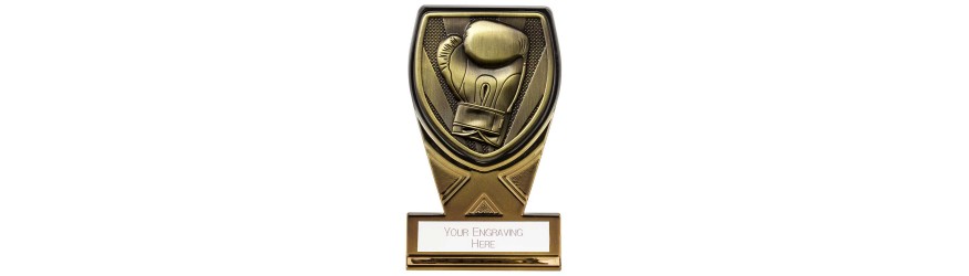 FUSION COBRA BOXING AWARD RESIN TROPHY - 5 SIZES - 11CM - 22.5CM